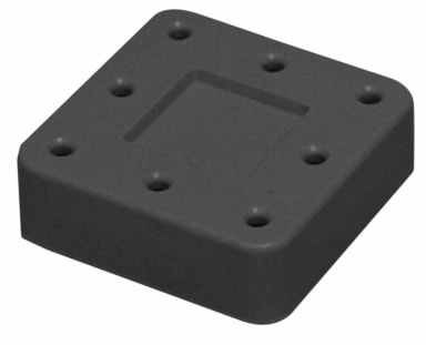 ZIRC Dental Products Bur Blok 8-gaats Grijs Magnetisch