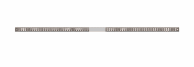 HORICO Diamond-Separierstreifen Perforated One-sided 373 Breite 3mm - Strength 0,10 Mm