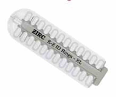 ZIRC EZ-ID Markeerringen X-Large Wit (25 stuks)