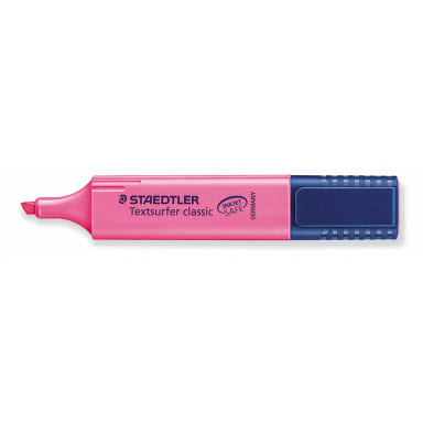 Staedtler highlighter classic 1-5 mm chisel tip pink