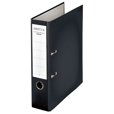 Centra ring binder CHROMOS A4 80 mm black