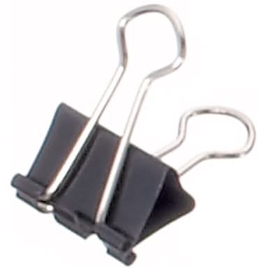 Maul foldback clip mauly 19 mm capacity 7 mm 12 pieces black