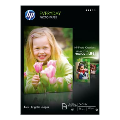 HP photo paper Everyday A4 200 g 100 sheets white