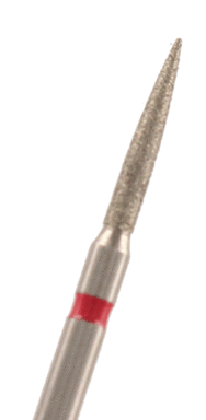 Diamant Flamme Körnung: Rot (fein, 1 Packung á 5 Stück)