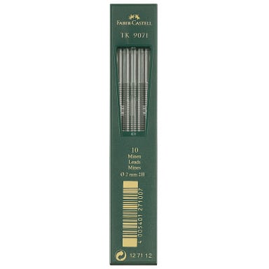 Faber-Castell clutch lead TK 9071 2 mm 2H 10 pieces