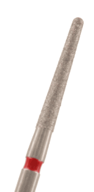 Diamant konisch rund Körnung: Rot (fein, 1 Packung á 5 Stück)