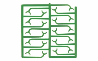 Yeti Dental Bonyhard Klemmen Klein Groen (10 stuks)