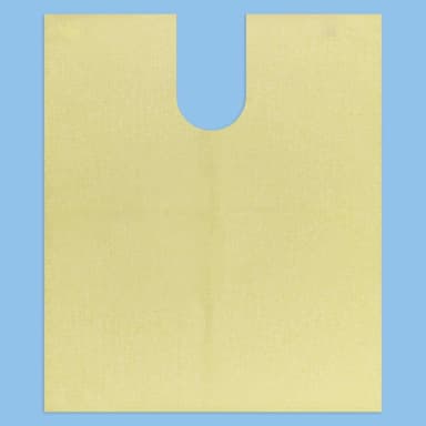 Euronda Monoart Bib Up! Patient Capes Yellow