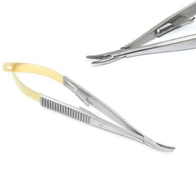 Castroviejo Needle Holder, TC, Length = 14 cm