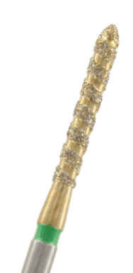 ZD-Spiral-Diamant Torpedo Körnung: Grün (grob, 1 Packung á 5 Stück)