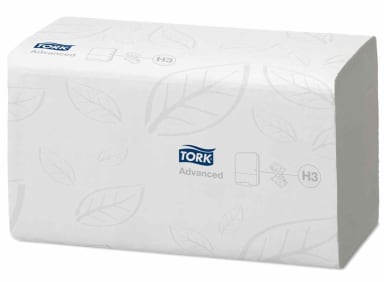 Tork Advanced H3 weiß 2lg 25x23 ZZ Krt