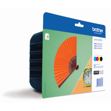 Brother ink cartridge LC129XLVALBP black/cyan/magenta/yellow 4 pieces