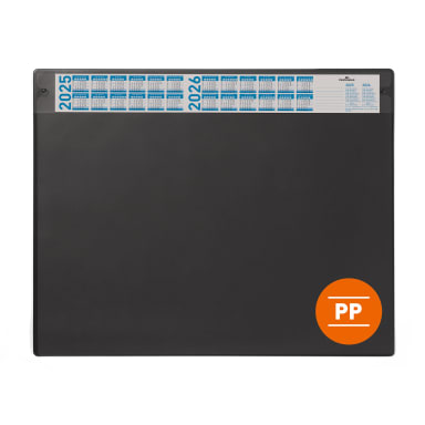 Durable desk pad 650x480 mm calendar black