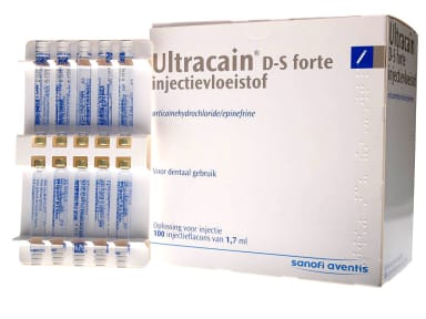 Ultracain D-S Forte 1:100.000 1,7 ml