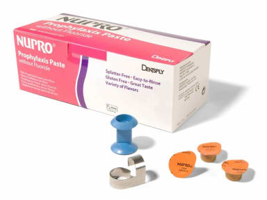 Dentsply Rinn Nupro Sinaasappel Fijn zonder Fluoride 200x2g Bekers
