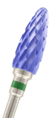 Keramikfräser blau kreuzverzahnt grob Verzahnung: Kreuzverzahnt grob (1 Packung á 6 Stück)