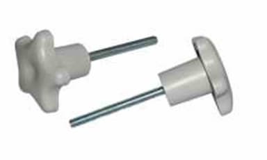 ZIRC Dental Products E-Z Access Plankschroef Lang Wit (2 stuks)