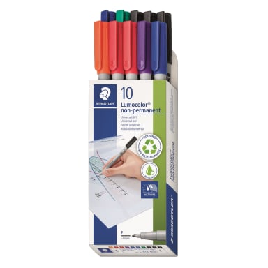 Staedtler fineliner Lumocolor assorted 10 pieces