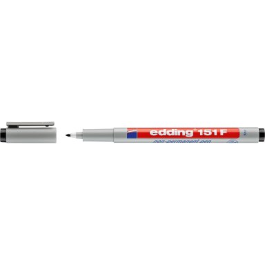 edding OHP marker 151 F non-permanent black
