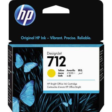 HP Tintenpatrone 712 29 ml gelb