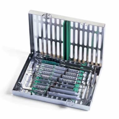 Hu-Friedy IMS Cassette Sign.10 Instrumenten Geel