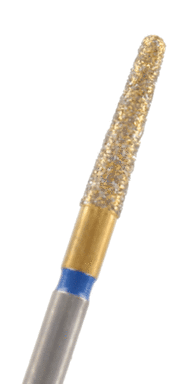 ZD-Diamant konisch Kante rund Körnung: Blau (standard, 1 Packung á 5 Stück)