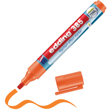 edding flipchart marker effect orange