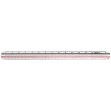M+R triangular scale ruler engineer 30 cm