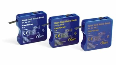 Kerr Hawe™ Stahl-matrix Bands Breite 7 Mm, Strength 0,03 Mm