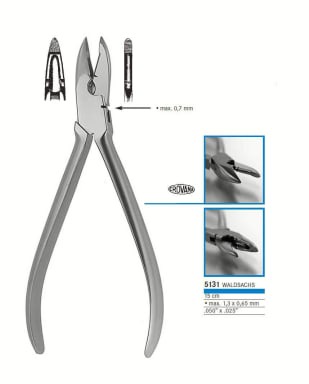 Schwert 5131 Crovana Waldmann Pliers up to .050"x .025"
