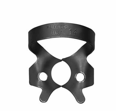 Hu-Friedy Rubberen Waterklem #14 Black Line