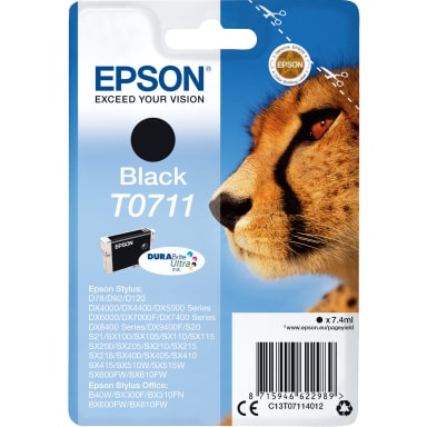 Epson ink cartridge T0711 7.4 ml black