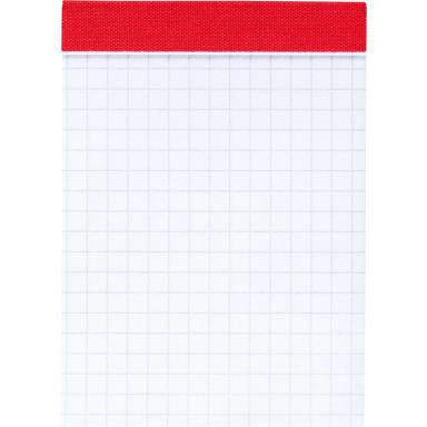Brunnen notepad A7 squared perforated 50 sheets white