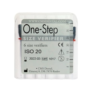 CMS Dental One-Step Teststrip ISO 20 (6 stuks, wegwerp)