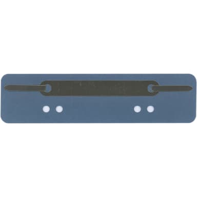 Filing strip 34x150 mm cardboard recycled short 25 pieces blue