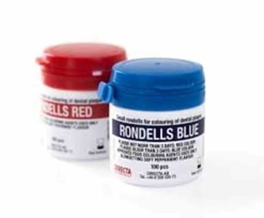 Directa Dental Rondell Pellets Blauw (Pak)