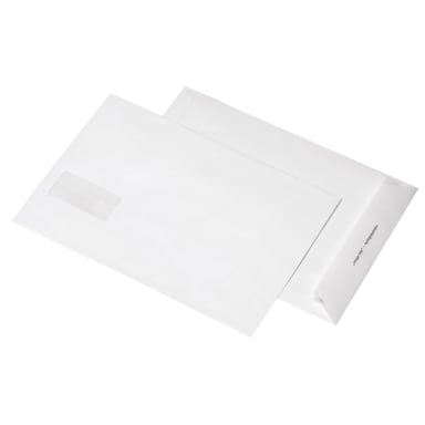 MAILmedia mailing bag B4 with window peel & seal 250 pieces white
