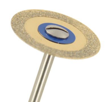 ZD-Diamantscheibe (0.22 mm) Körnung: Blau (standard, 1 Packung á 1 Stück)