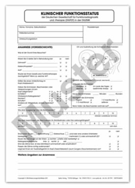 Funktionsstatus klinisch A4 100St