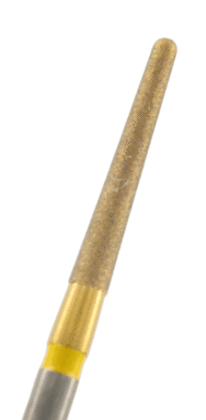 ZD-Diamant konisch Körnung: Gelb (extra-fein, 1 Packung á 5 Stück)