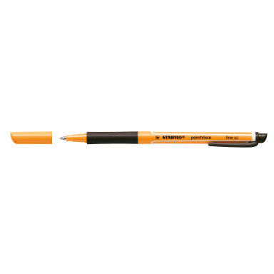 Stabilo rollerball pen pointVisco 0.5 mm capped black
