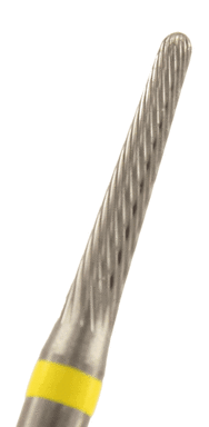 Hartmetall Konusfräser rund fein Verzahnung: Fein (1 Packung á 6 Stück)