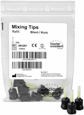 Mixing Tips kurz grün 10St