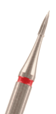 Hartmetall Finierer Flamme Verzahnung: 8 Schneiden (standard, 1 Packung á 5 Stück)