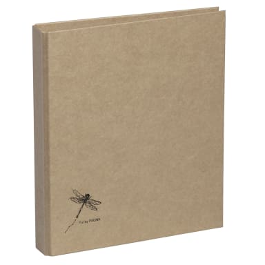 Pagna ring binder Pur A5 2 rings natural