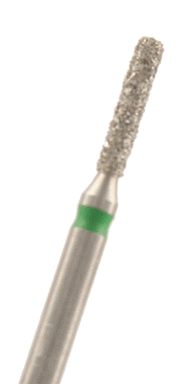 Diamant Zylinder Kante rund Körnung: Grün (grob, 1 Packung á 5 Stück)