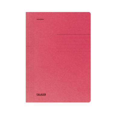 Falken flat file A4 250 g/m Manila recycled cardboard red