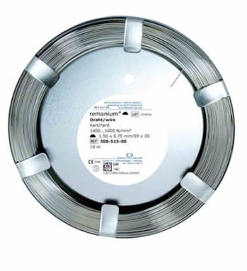 DENTAURUM Remanium Hard Draad 1,5x0,75 mm Rl