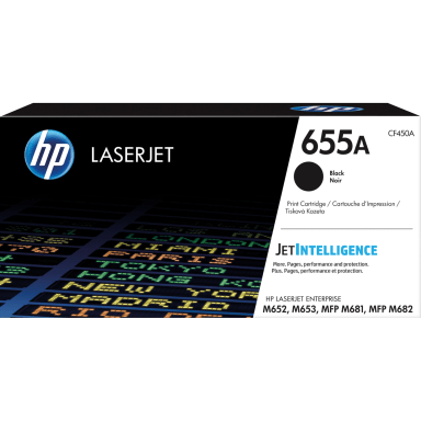 HP toner 655A 12,500 pages black