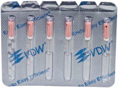 VDW C-Pilot Steriele Vijlen 006 21mm (6 stuks)